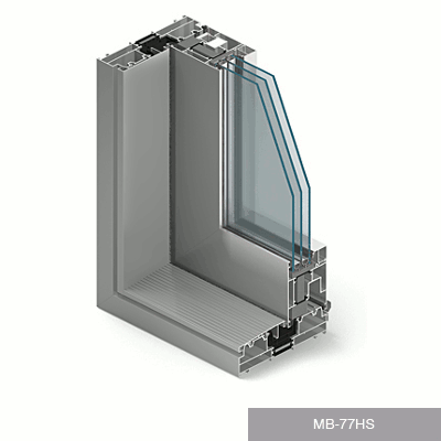 Portes levantes – coulissantes MB - 77HS